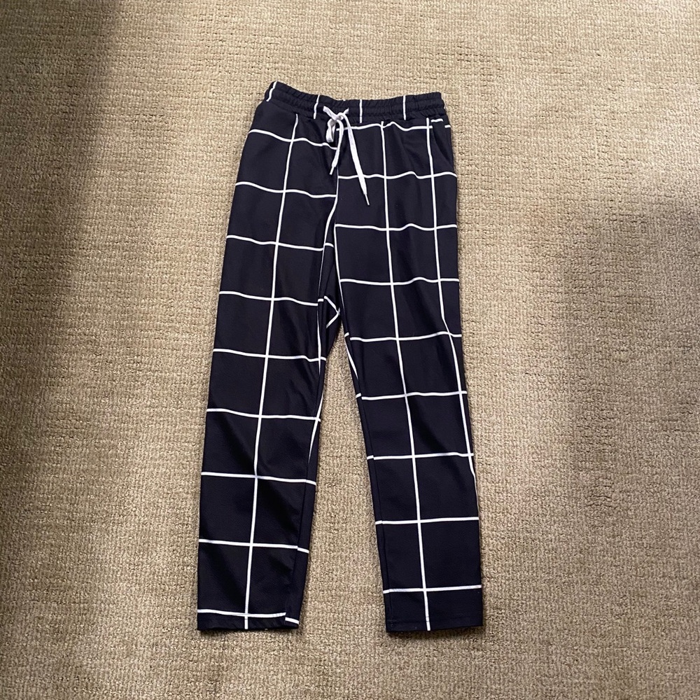 Men’s checkered Chinos